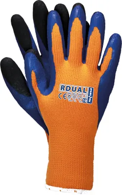 Produktbild von 12 Paar gefütterte Winter Arbeitshandschuhe Rdual