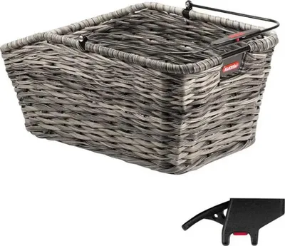 Immagine prodotto di Cestino portapacchi KLICKfix Structura GT, grigio, Korbklip