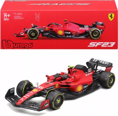 Image de Ferrari F1 Sf-23 #55 Carlos Sainz BBURAGO - (Jouets, Véhicules)