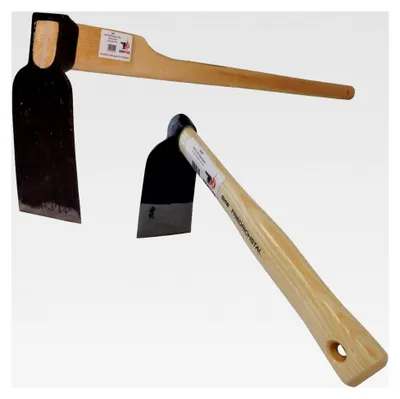 Produktbild von Kurze Beethacke 33 cm und lange Reuthacke mit 135 cm Eschenstiel