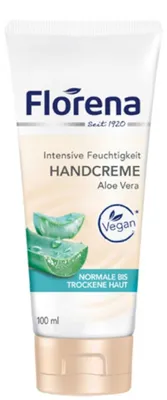 Produktbild von 6x Florena Handcrème 100ml Aloë Vera Tube
