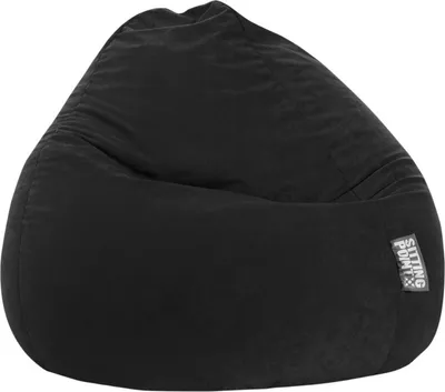Produktbild von Sitzsack BeanBag Easy XL 110 x 70 cm,  Schwarz