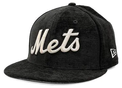 Obrázek produktu pro Kšiltovka New Era - "MLB 59FIFTY Day - Velour" - NY Mets - Black