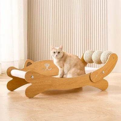 Produktbild von Krabplank für Katzen, Krabplatten, Katzenball, Krabplank für Katzen - für natürliche Krallenpflege
