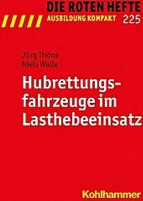 Produktbild von Thöne, J: Hubrettungsfahrzeuge im Lasthebeeinsatz