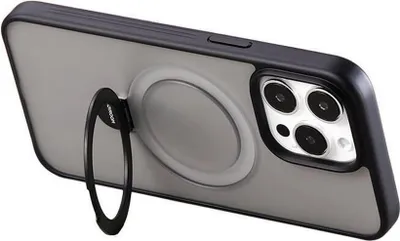 Image de JOYROOM Magnetic protective phone case Joyroom JR-BP004 for iPhone 15 Pro Max (black)
