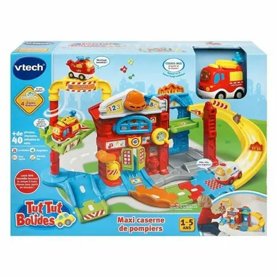 Zdjęcie produktu dla VTech Tut Tut Bolides 80-503905, 1 lat(a), Brzmienie, Funkcja mówienia, Wymagane baterie, AAA, Plastik