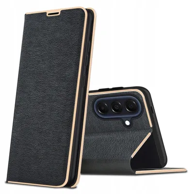 Produktbild von Klapphülle für Samsung A57 Case Magnet PREMIUM Wallet + 9H-Glas