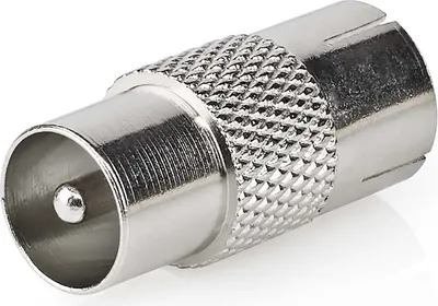 Obrázek produktu pro Nedis Coax Adapter, IEC, IEC, IEC, Samec, Samice, Nikl