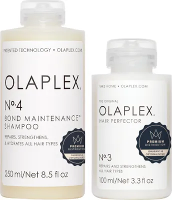 Zdjęcie produktu dla Olaplex Hair Perfector No.3 100ml + Olaplex No. 4 Bond Maintenance Shampoo 250ml