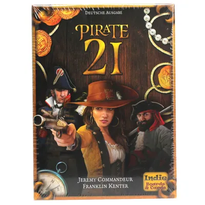 Produktbild von Pirate 21 – Piraten Kartenspiel für 2–6 Spieler ab 14 Jahren