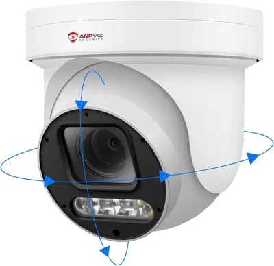 Produktbild von Überwachungskamera PTZ - 6 Megapixel, PoE, 5-fach optischer Zoom - Für den Außenbereich