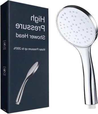Produktbild von Chrom-Massage-Duschkop - Wasser sparend - SPA- Massage - Wasserbeschleuniger