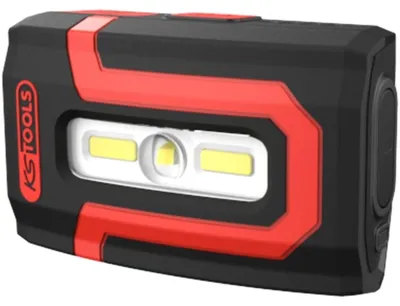 Produktbild von KS Tools eQiUltimateBEAM 2in1 Kopflampe/ Arbeitsleuchte 450 Lumen