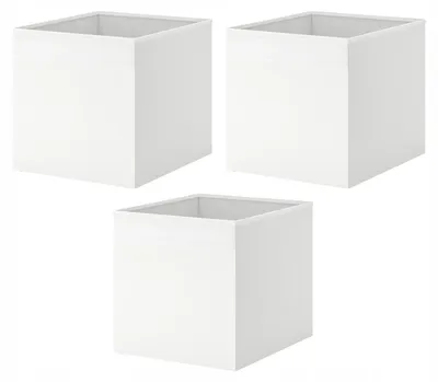 Produktbild von IKEA DRONA KALLAX Aufbewahrungsbox 33x38x33 cm, 3 Stück