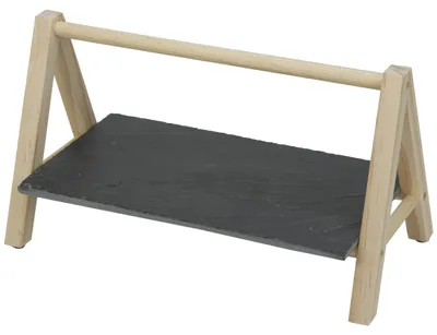 Produktbild von Cosy & Trendy Etagere/Servierturm - Schiefer - 29 x 19 cm