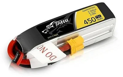 Zdjęcie produktu dla Akumulator lipo 450 mah 11 1V 75C do drona fpv quadrocopter