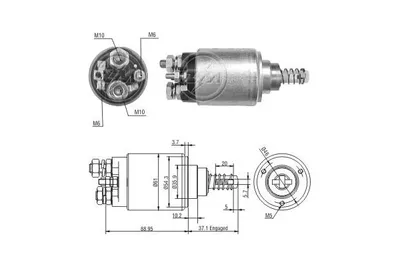 Immagine prodotto di ERA interruttore solenoide avviamento ZM1639