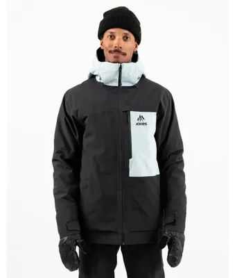 Imagen del producto de Chaqueta Jones Jacke MTN Surf Parka, fabricada con materiales reciclados, color  "STEALTH", talla M (talla estándar)