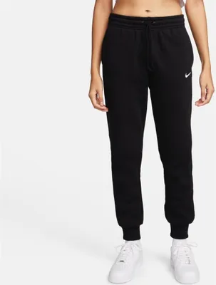 Produktbild von NIKE Sportswear Phoenix Fleece Hose Damen schwarz S