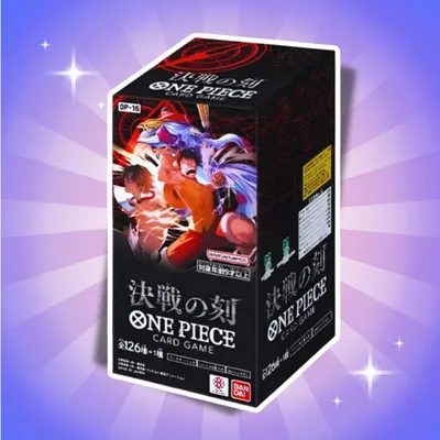 Produktbild von One Piece Card Game OP-16 The Time of the Battle Booster Display Japanisch – 24 Booster Packs