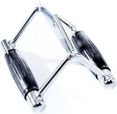 Produktbild von Muscle Power Rudergriff mit PolyurethanHandgriff, ergonomisch, verchromt