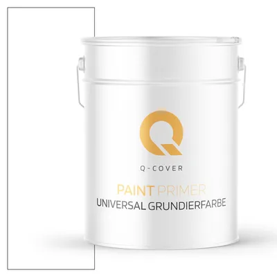 Produktbild von Universal Grundierfarbe Für Latexfarben 10 L Weiss F100 Vorstreichfarbe Grundiermittel Für Innen Q-Cover