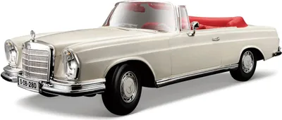 Obrázek produktu pro Maisto - 1967 Mercedes-Benz 280SE, Cabrio, krémová, 1:18