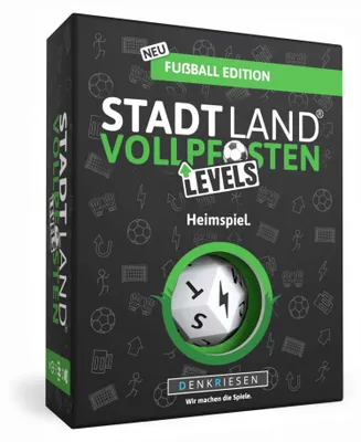 Produktbild von DENKRIESEN - STADT LAND VOLLPFOSTEN® - Levels - FUSSBALL EDITION - "Heimspiel."