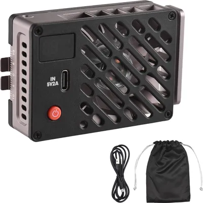 Produktbild von Universeller Kamera-Kuehler, externes Kuehlsystem mit OLED-Display, USB-betriebener Ersatz fuer Sony A7M4/ZVE1/A6700/A7C2/ZV-E10/ZV1/A7C/FX30, fuer Canon R5/R6/R7/R50/R8/R10-Kameras