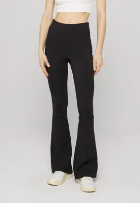 Obrázek produktu pro Dámské leginy Urban Classics Ladies Recycled High Waist Flared Leggings black - S