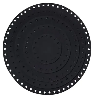 Produktbild von Filzkorbboden - Zum Häkeln von Körben - Rund - 10 Stück - 9,9 bis 30 cm