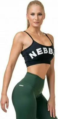 Zdjęcie produktu dla Nebbia Classic Hero Cut-Out Sports Bra Black S Bielizna do fitnessa