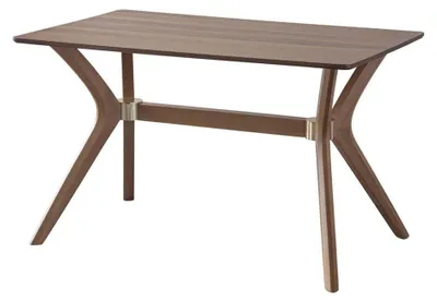 Productafbeelding van Robuster Holztisch mit feinem Design und klarer Linienführung
