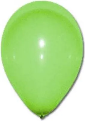 Image de Ballons de décoration de fête 100 pièces vert citron 30cm - taille unique