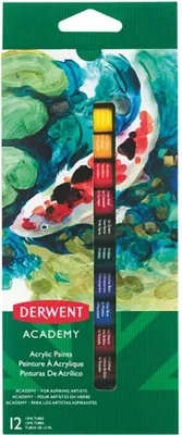 Zdjęcie produktu dla Derwent Academy, 12 ml, Wielo, Tubka