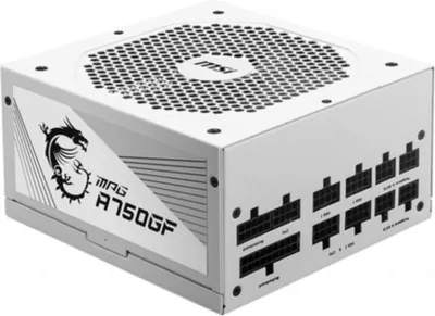 Zdjęcie produktu dla MSI 306-7ZP0B30-CE0 Netzteil MSI MPG A750GF WHITE 750W