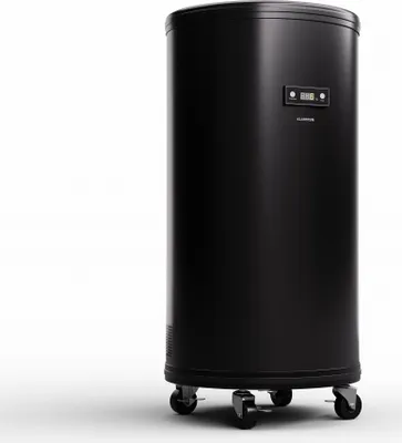 Obrázok produktu pre Klarstein Beersafe L mini chladnička s LED displejom, tichá chladnička z nehrdzavejúcej ocele, vnútorná/vonkajšia chladnička na nápoje, chladnička na víno na nápoje, 70 l, chladnička s 360° výhľadom, 0-16°C