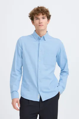 Produktbild von Casual Friday CFAABERG Herren Hemd Langarmhemd Freizeithemd 100% Baumwolle Regular Fit