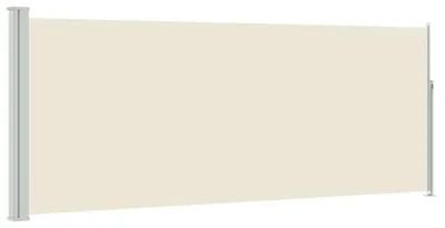 Produktbild von vidaXL Ausziehbare Seitenmarkise 117×314 cm Creme