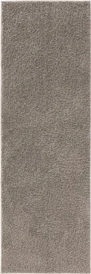 Produktbild von Interiyou Waschbarer Hochflorteppich Sofia Hellgrau 80x300 cm