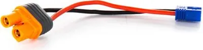 Imagen del producto de Adaptador inteligente Spektrum para conectar baterías IC3 a dispositivos con conector EC2