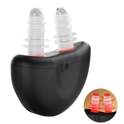 Produktbild von Rotlicht-Nasentherapie-Instrument, Rotlicht Nasaltherapiegerät, Physiotherapie-Nasenberuhigungsgerät für Nase, Förderung der Natürlichen Atmung