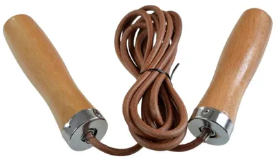 Produktbild von ProFit - "Drop" Sprungseil, Leder PP7614 (Einheitsgröße) (Braun)