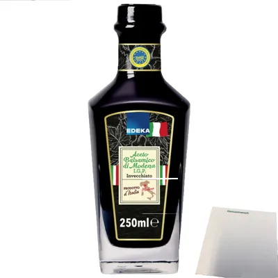 Produktbild von Edeka Italia Aceto Balsamico di Modena I.G.P. Invecchiato (250g Flasche) + usy Block