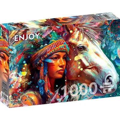 Zdjęcie produktu dla Puzzle 1000 elementów Enjoy – Wild Spirit