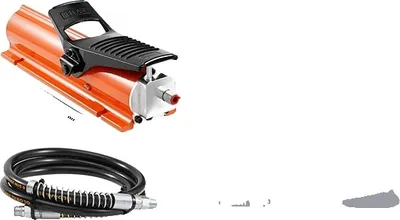 Image de Pompe hydraulique à air, pression de sortie de 10000 PSI, réservoir de 0,18 gallon, 0,69 L - 0,18 Gal