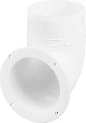 Immagine prodotto di Nuova Rade connettore per ventilatore a gomito 102 Mm Bianco Bianco Taglia Unica