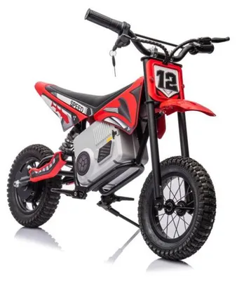 Produktbild von Leantoys A9901 Rotes batteriebetriebenes Motocross-Bike