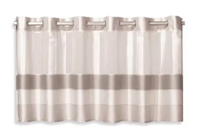 Produktbild von Design Scheibengardine Ösenpanneaux Kleinfenstergardine 50x140cm Panneaux 2221